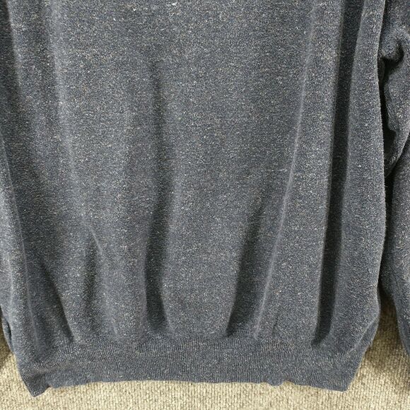 Polo Ralph Lauren Men's Pullover Crew Neck Knit Sweater Blue Large Cotton Logo - Picture 10 of 15